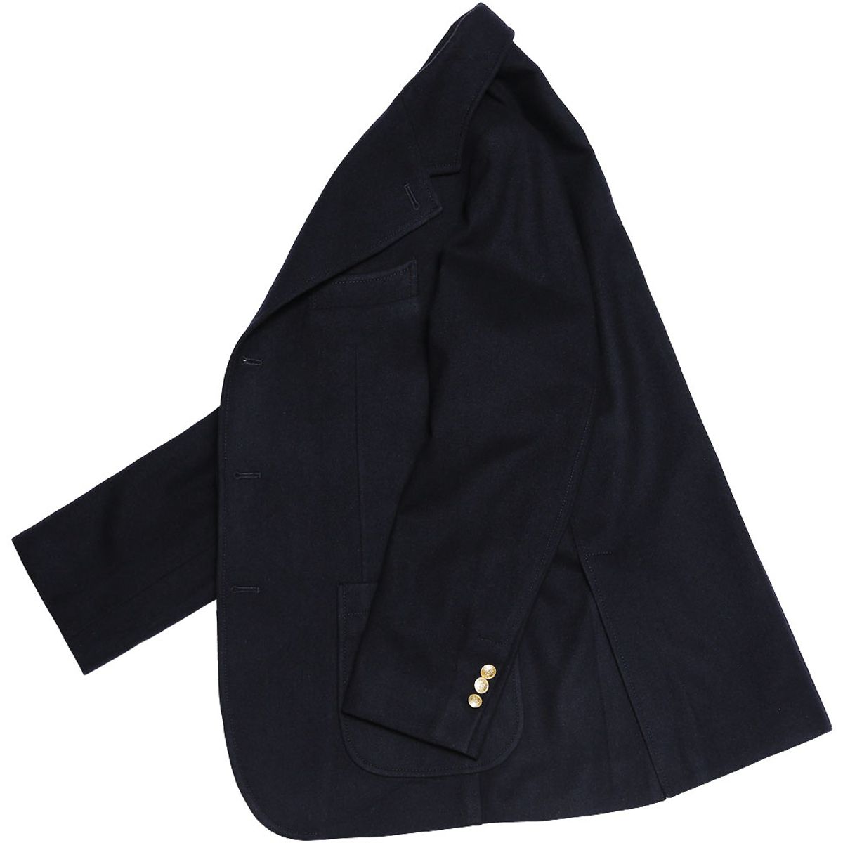 솔티(SORTIE) 412 Reve Wool Jacket (Dark Navy)