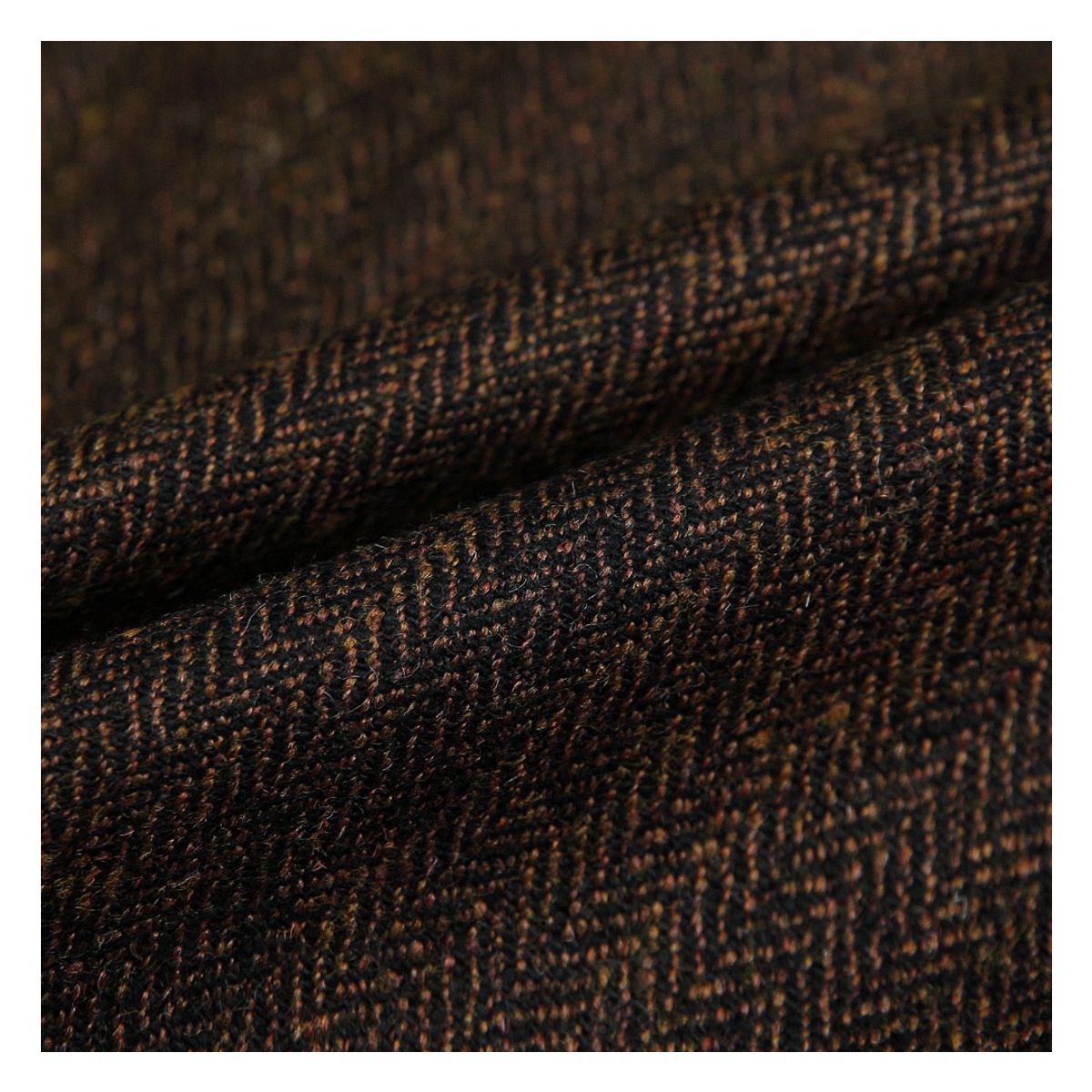 솔티(SORTIE) 412 Herringbone Check Wool Silk Jacket (Brown)
