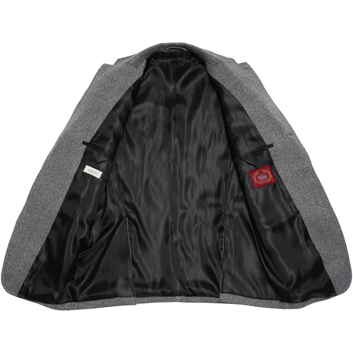 솔티(SORTIE) 412 Homespun Wool Sports Jacket (Gray)