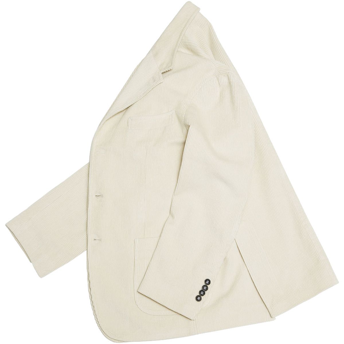 솔티(SORTIE) 410 Corduroy Washed Jacket (Ivory)