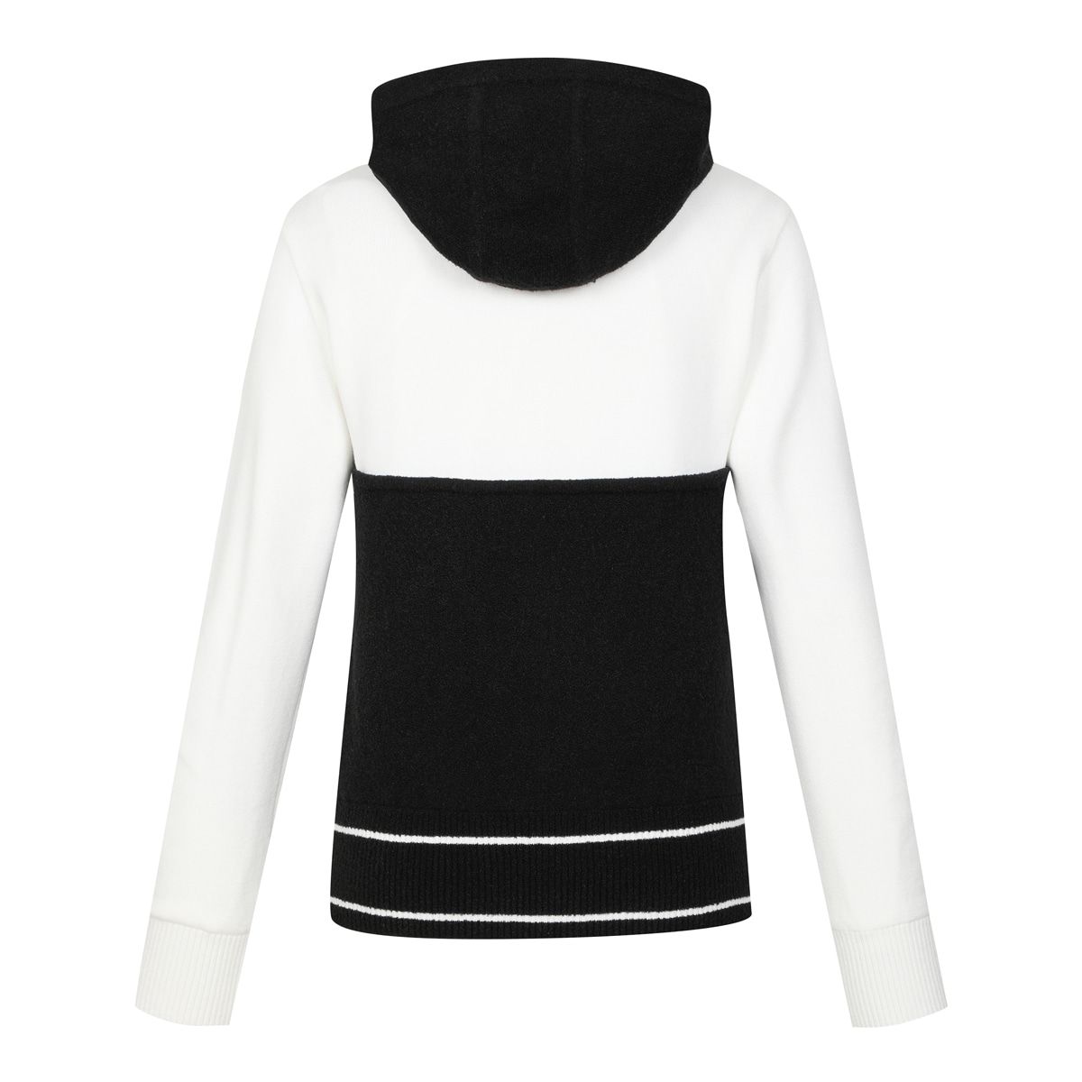 테일러메이드 어패럴(TAYLORMADE APPAREL) 여성 레이어드룩 후드 방풍 니트 TSO-81HG25-199