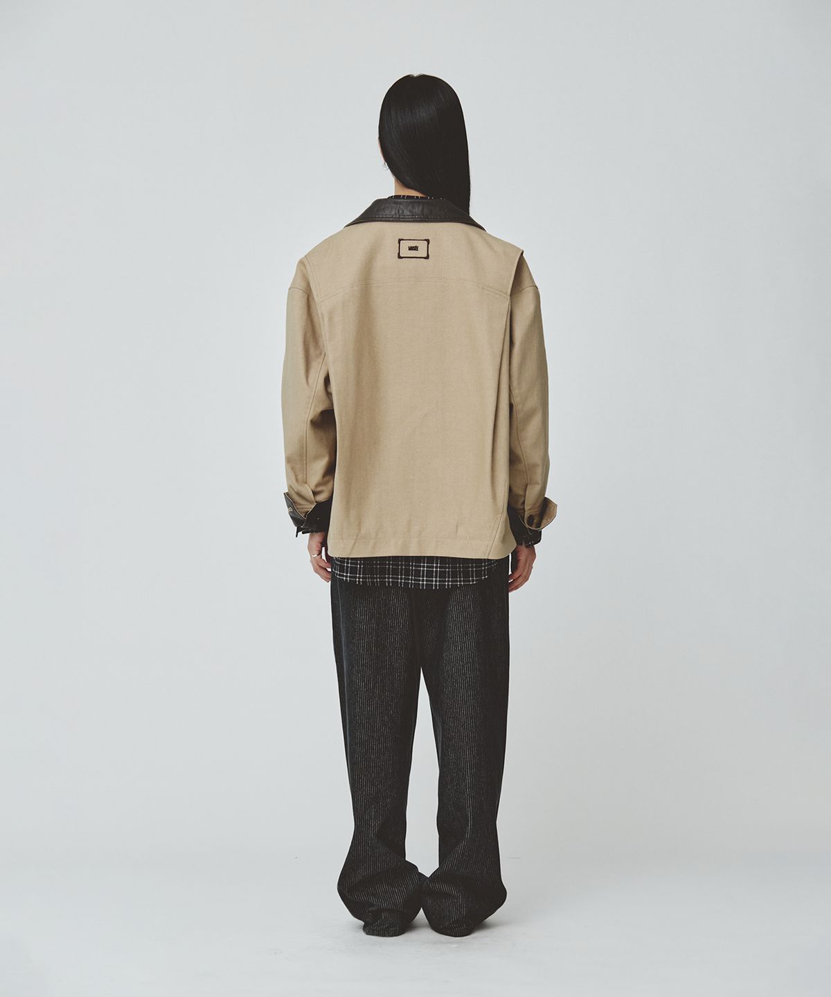 뮤제(MUSEE) [3rd] FALLET Oversize Work Jacket_Beige