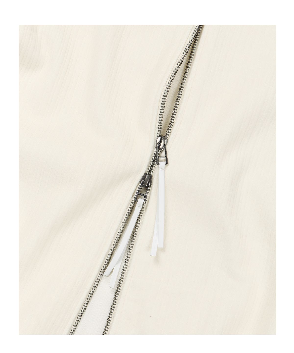 이티씨이(ETCE) (BASE) FULL KNIT ZIP UP (IVORY)
