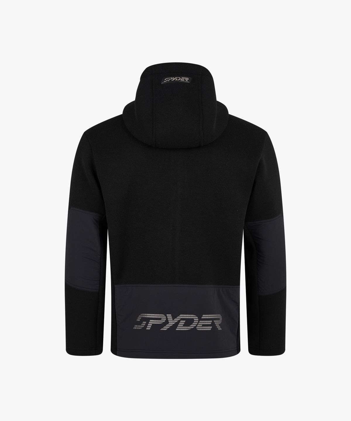스파이더(SPYDER) 남성 본딩 플리스 후드 집업 SPKWCNFT307MBLK