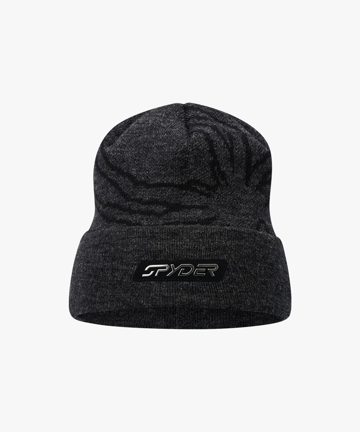 스파이더(SPYDER) 남성 로고 와펜 숏 비니 SPKWANCA307MCGR