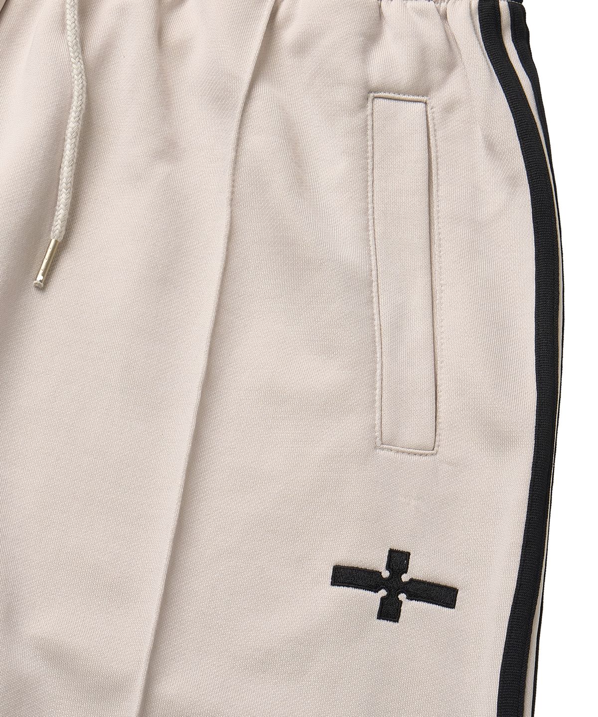 마사트(MASAT) 4-Stripes Track Pants _ Smoke Beige