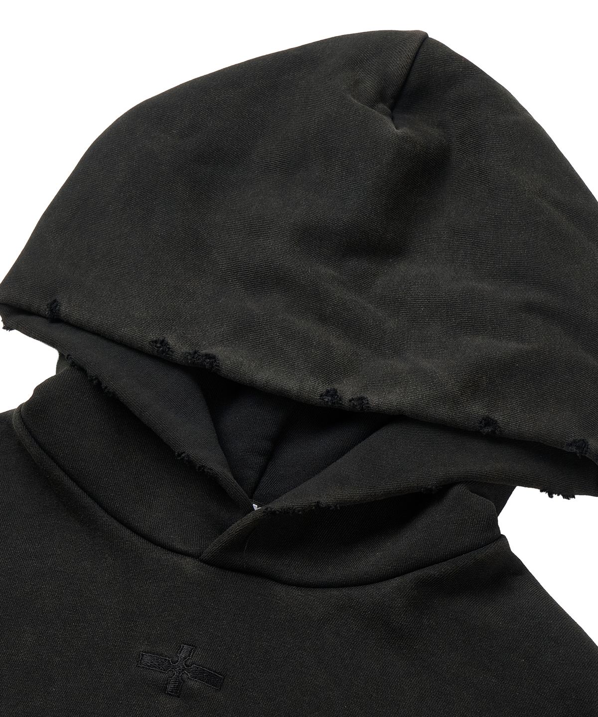 마사트(MASAT) Vintage Washed Hood _ Black