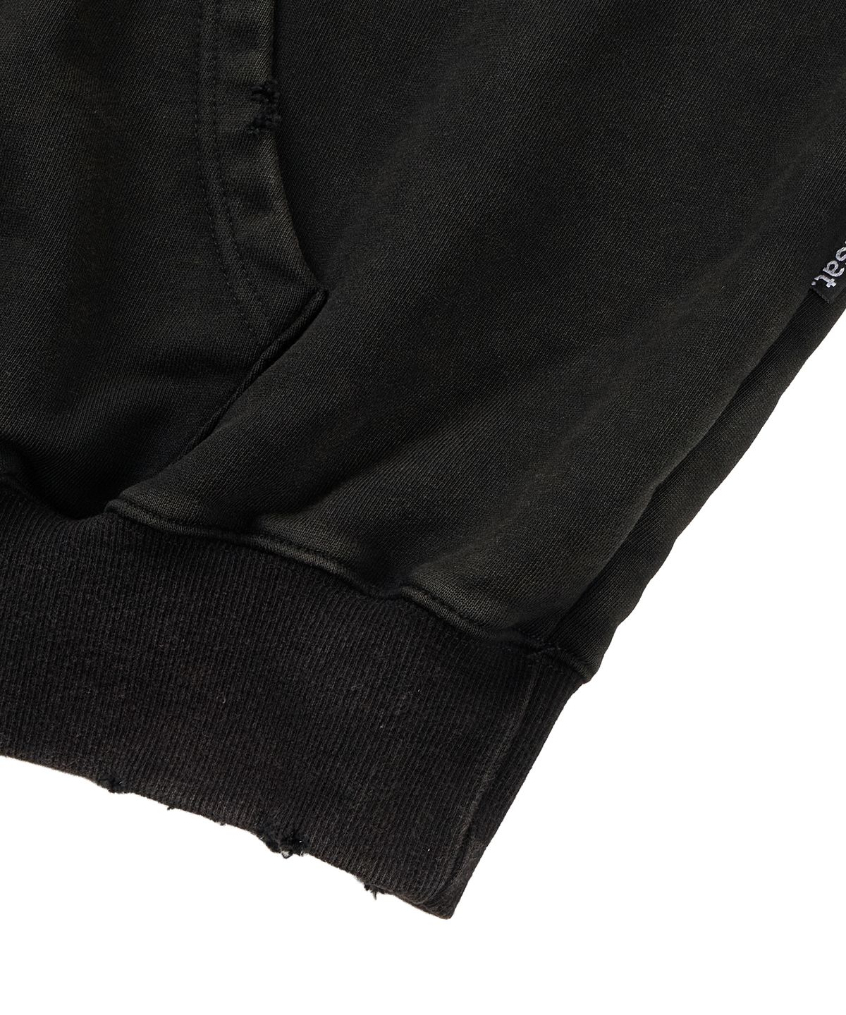 마사트(MASAT) Vintage Washed Hood _ Black