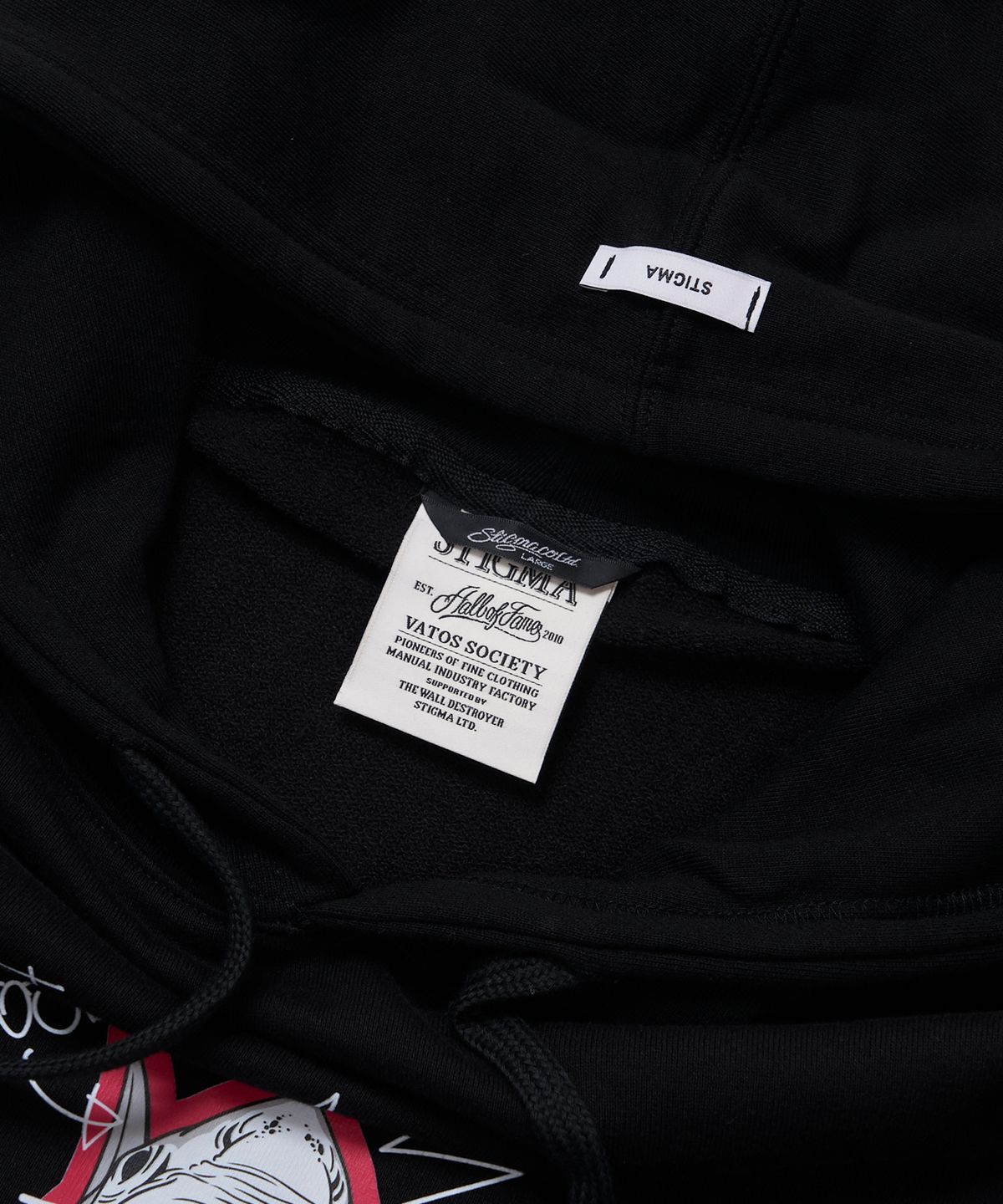 스티그마(STIGMA) DV SHARK HOODIE BLACK