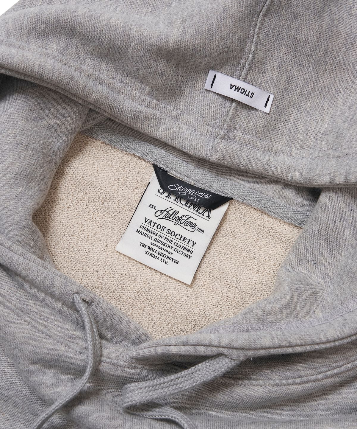 스티그마(STIGMA) FOOTBALL HOODIE MELANGE