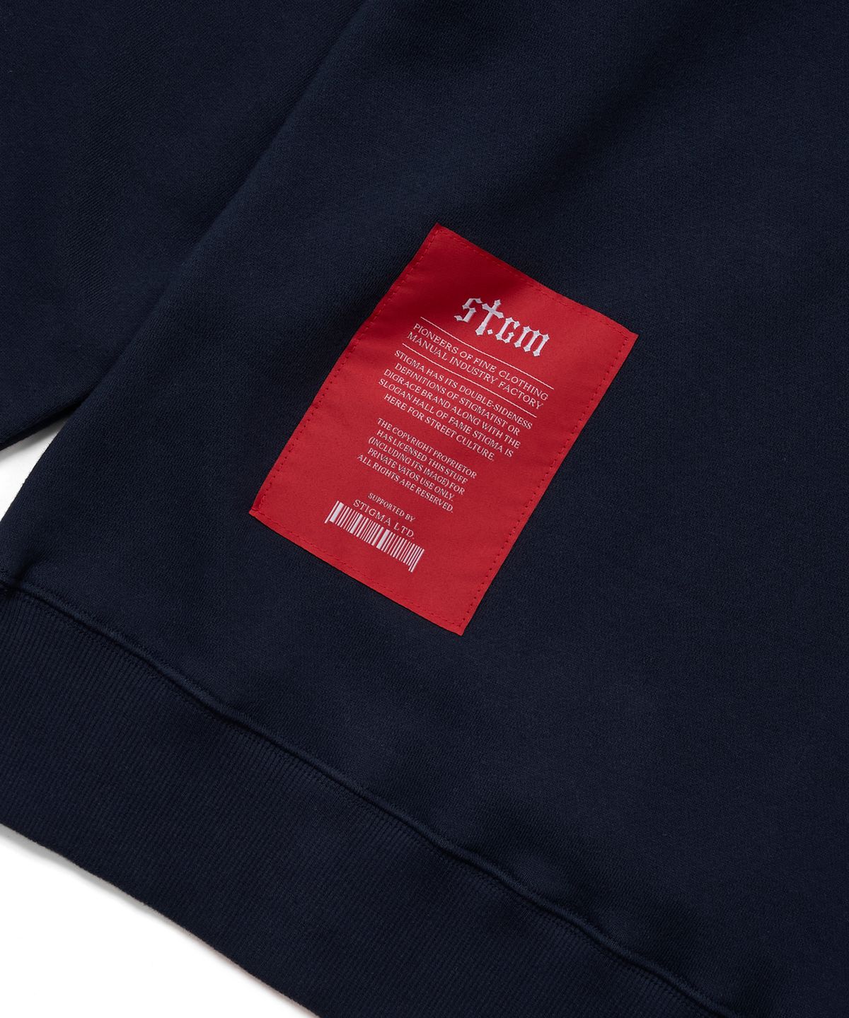 스티그마(STIGMA) MADNESS HOODIE NAVY
