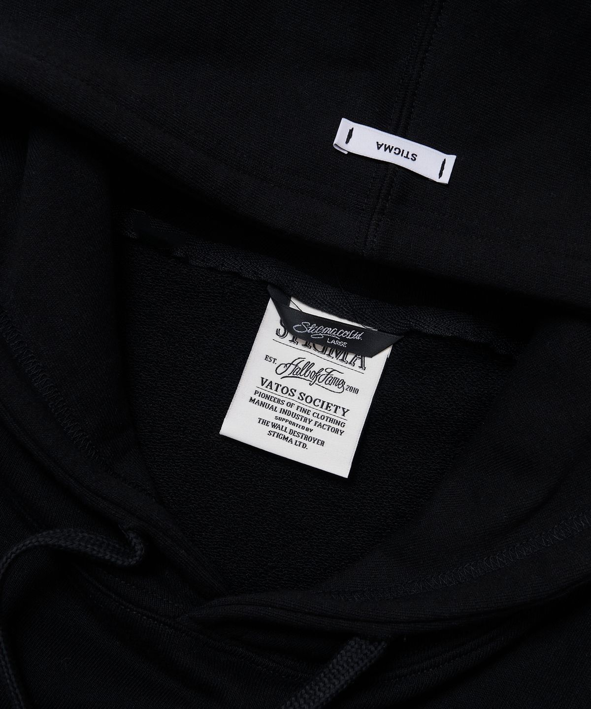 스티그마(STIGMA) ML HOODIE BLACK