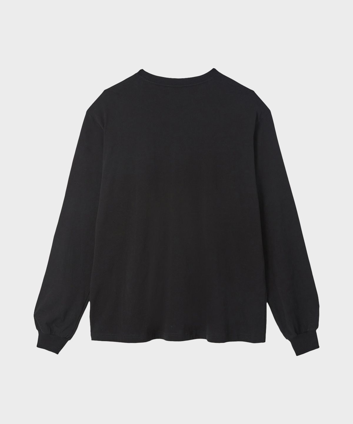마이딥블루메모리즈(MY DEEP BLUE MEMORIES) THREE LOGO LONG SLEEVE T(BLACK)