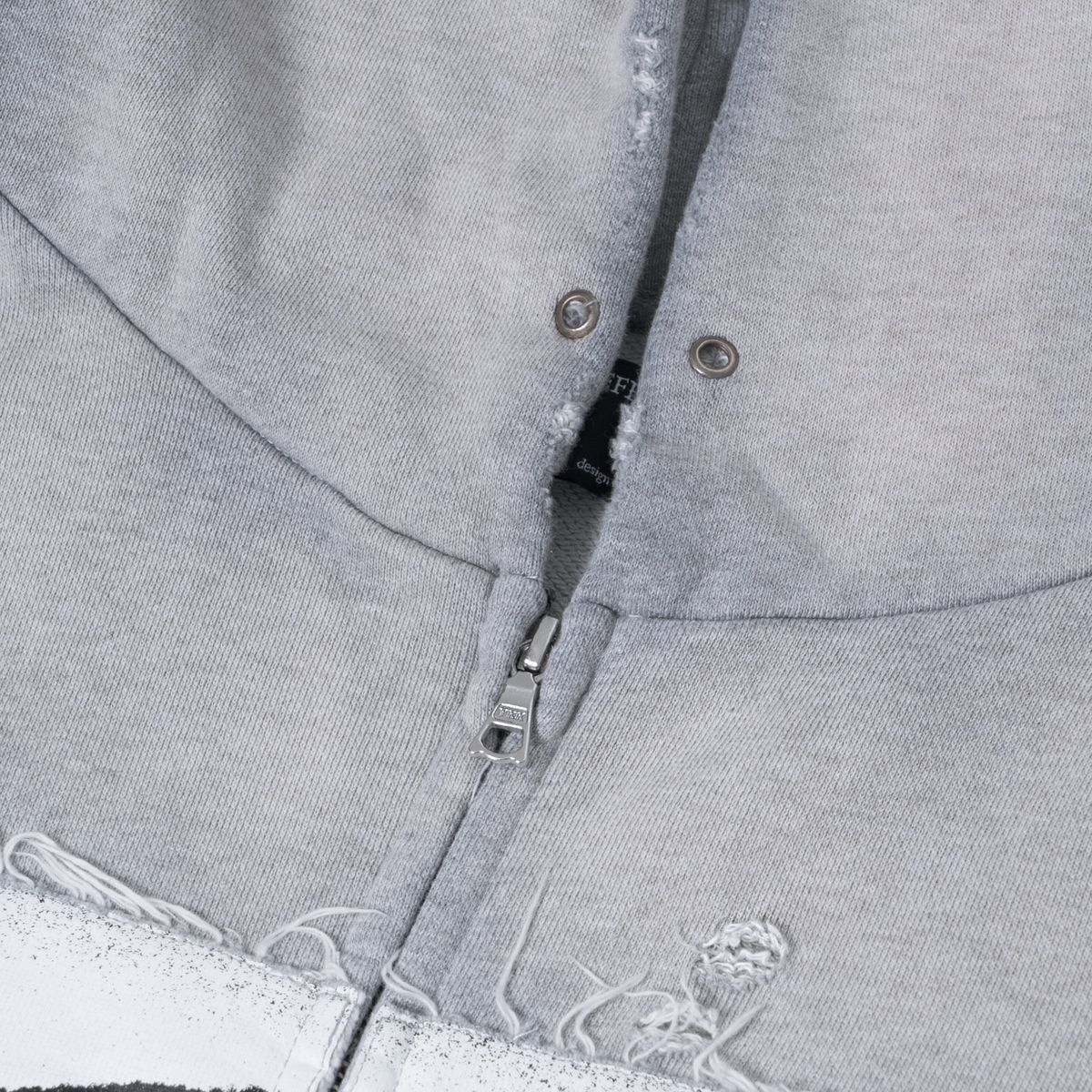 노드(NOD) Old hollywood Zip-up hoodie (Grey)