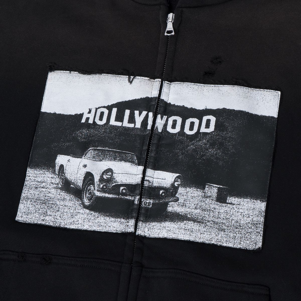 노드(NOD) Old hollywood Zip-up hoodie (Black)