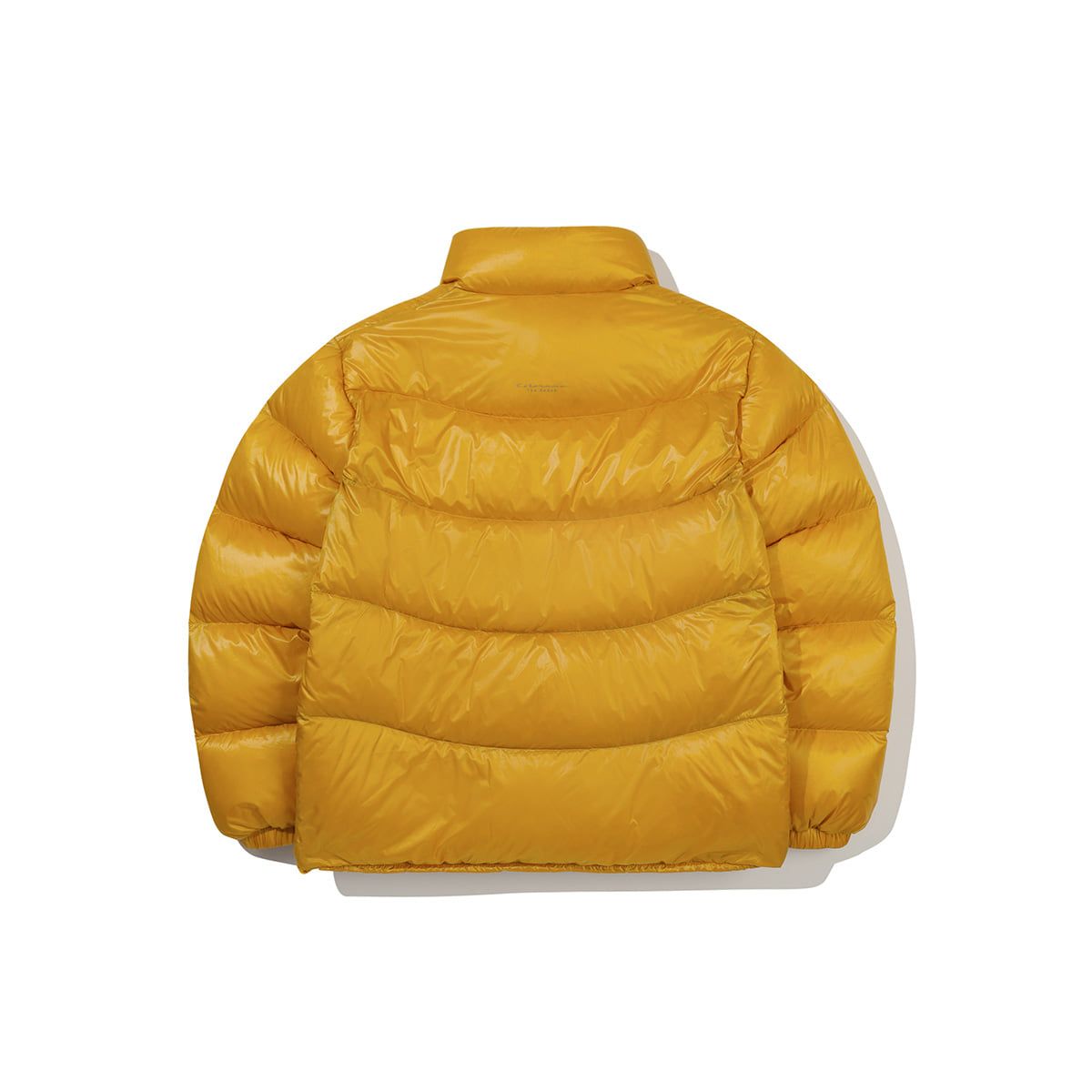 코닥(KODAK) 컬러라마 패턴 구스 다운 자켓 YELLOW