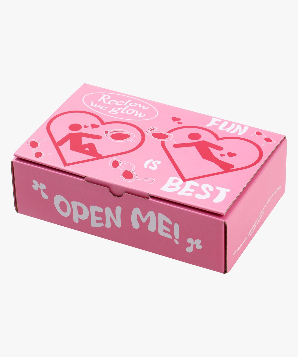 리끌로우(RECLOW) RC PINK 머플러 선물포장 박스