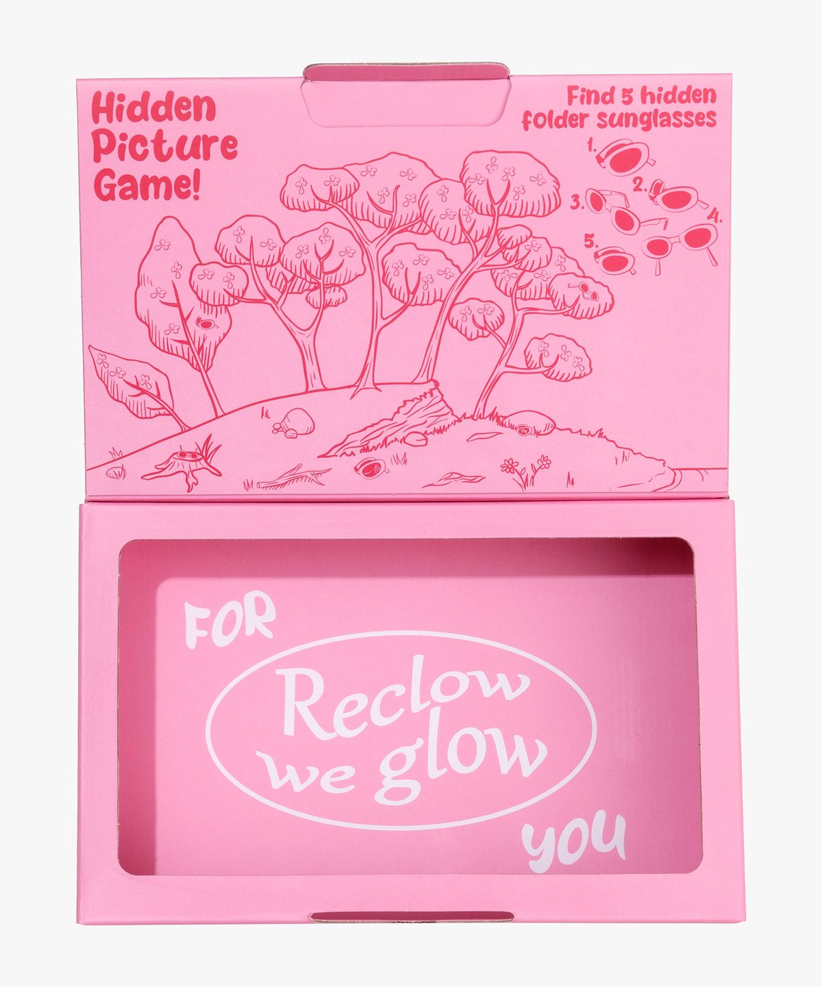 리끌로우(RECLOW) RC PINK 머플러 선물포장 박스