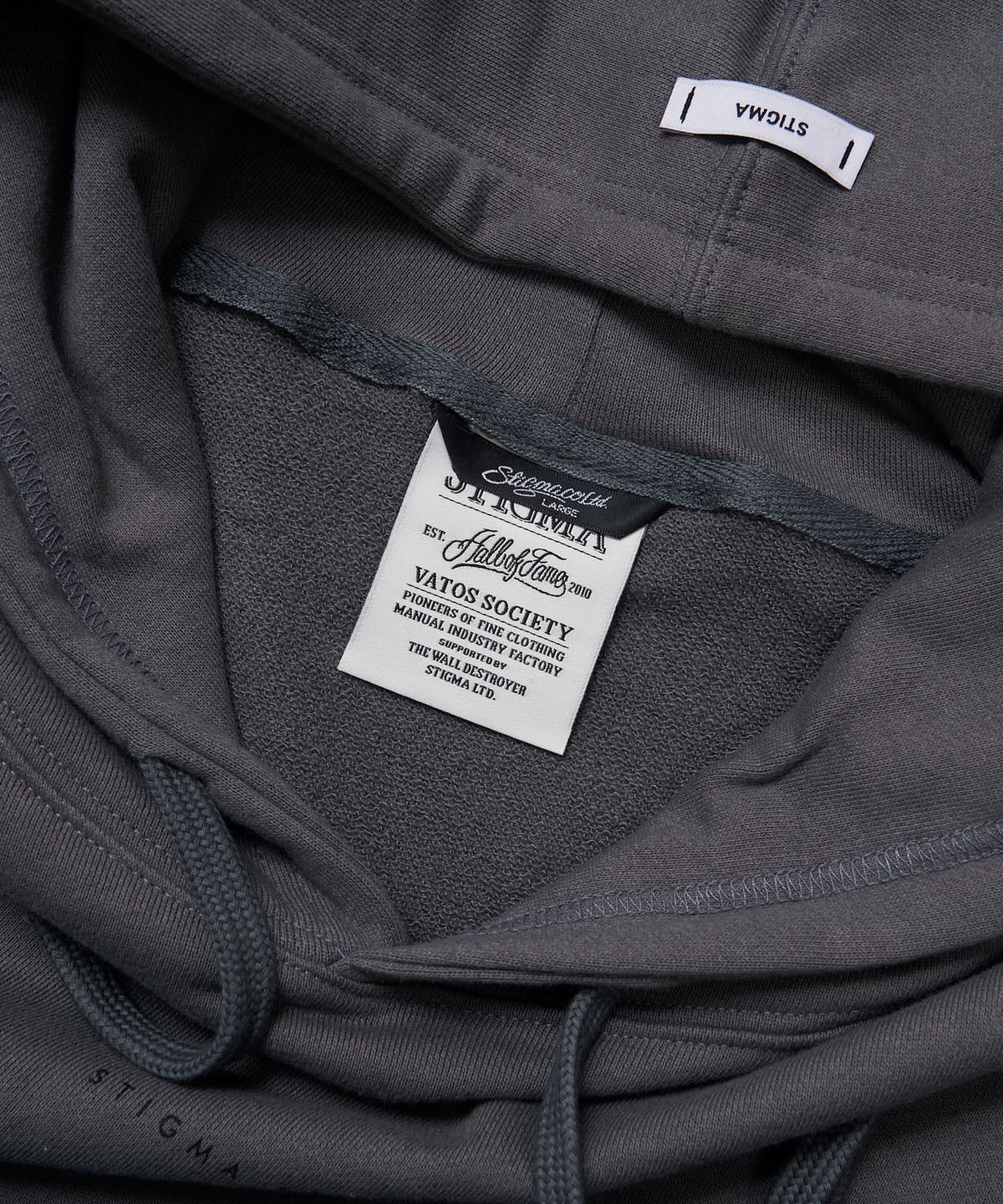 스티그마(STIGMA) SEOUL MAP HOODIE GRAY