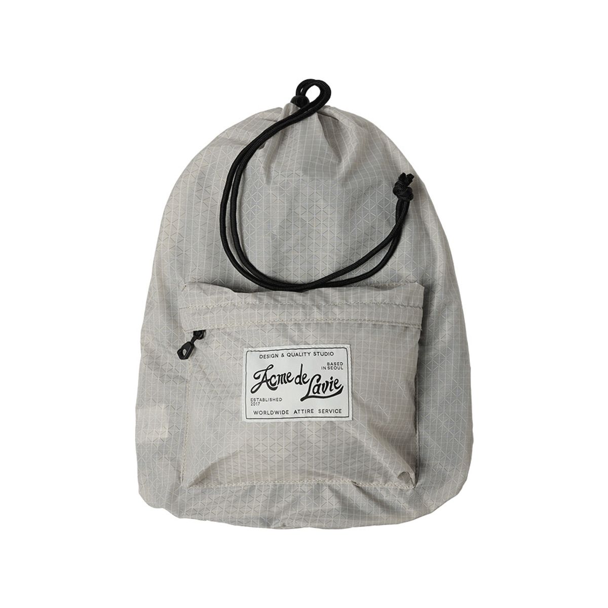 아크메드라비(ACME DE LA VIE) ADLV RIPSTOP STRING DRAW BACKPACK