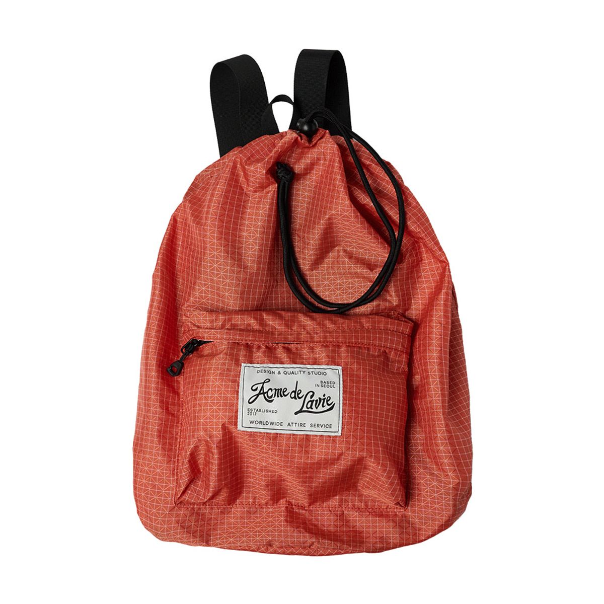 아크메드라비(ACME DE LA VIE) ADLV RIPSTOP STRING DRAW BACKPACK