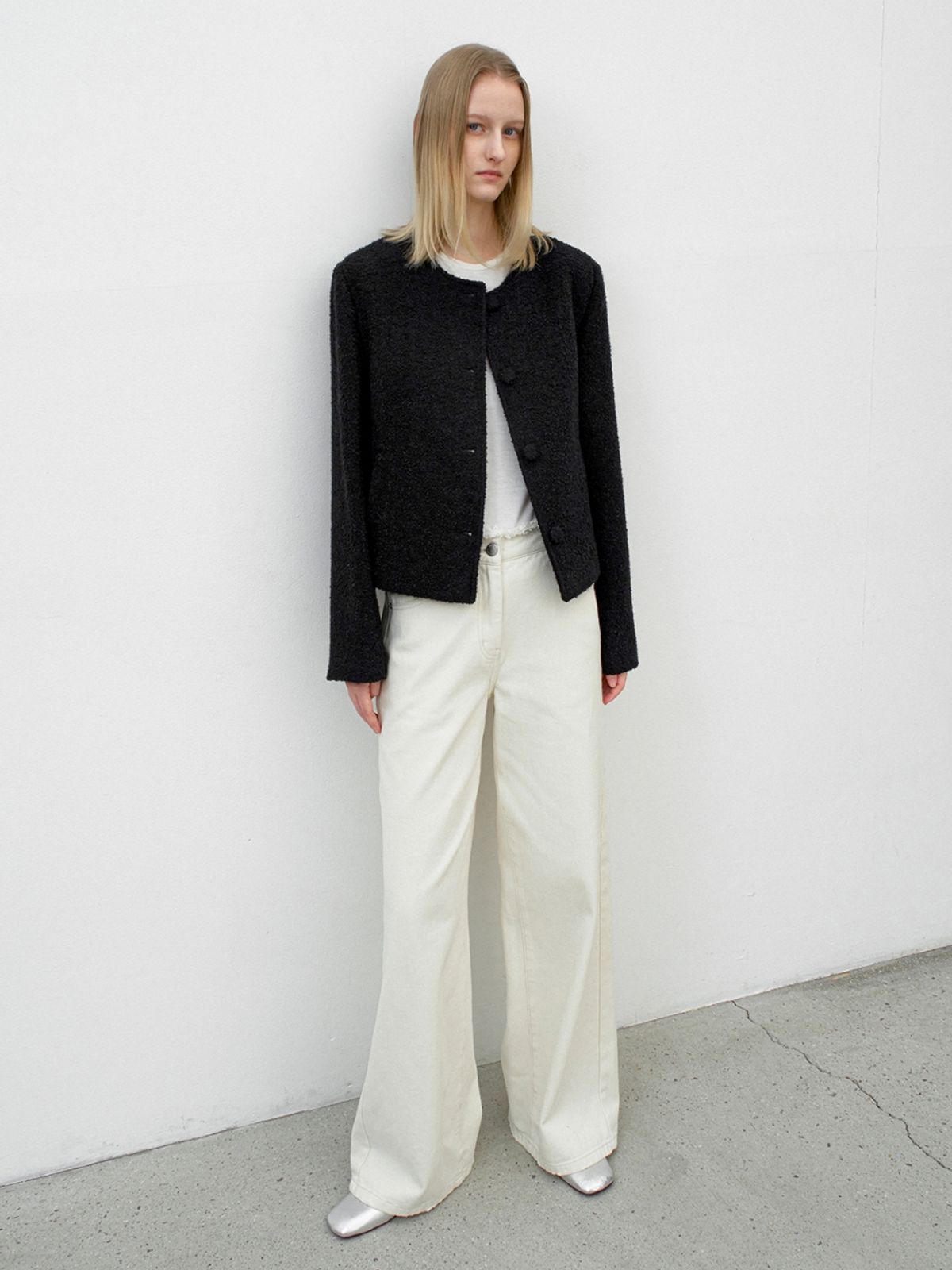 아틀리에 나인(ATELIER NAIN) WARM DEMAGE WASHING DENIM PANTS (PT-5728)