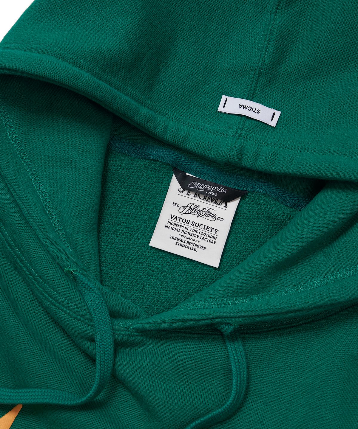 스티그마(STIGMA) SPIKE HOODIE GREEN
