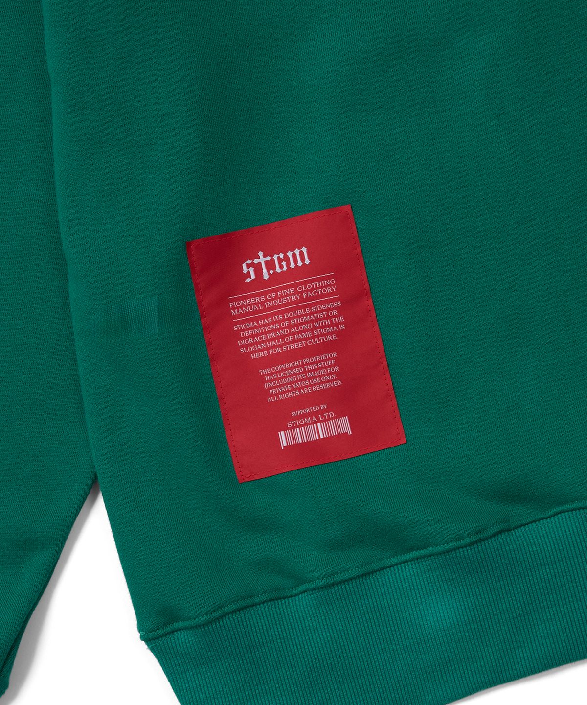 스티그마(STIGMA) SPIKE HOODIE GREEN