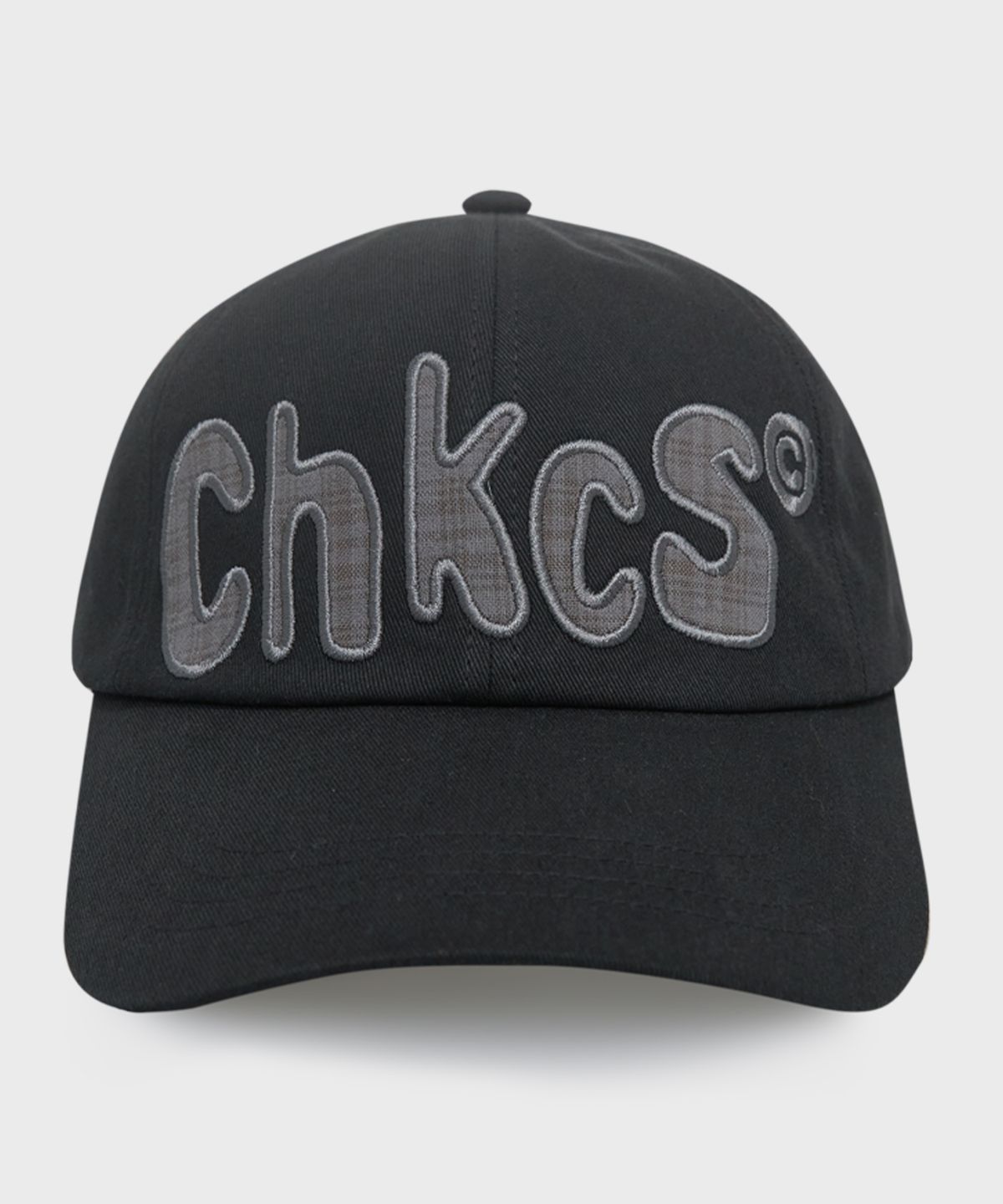 칙스(CHICKS) 바울리스 체크 패치 캡 브라운