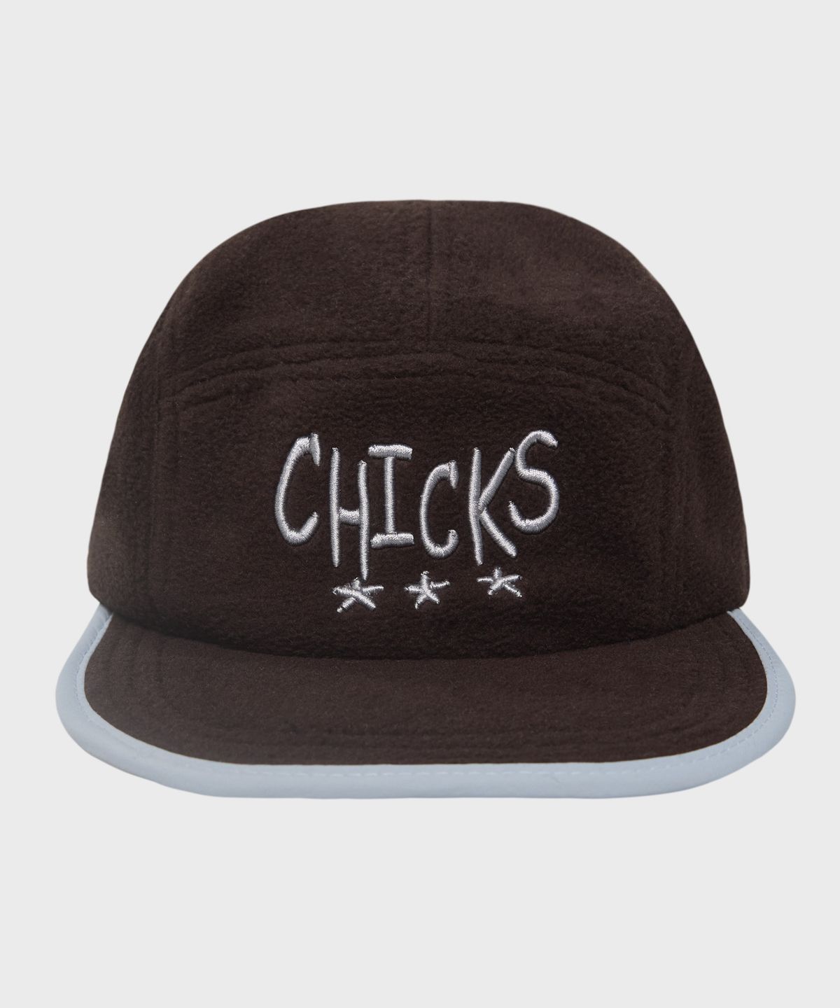 칙스(CHICKS) 투톤 플리스 캠프캡 차콜