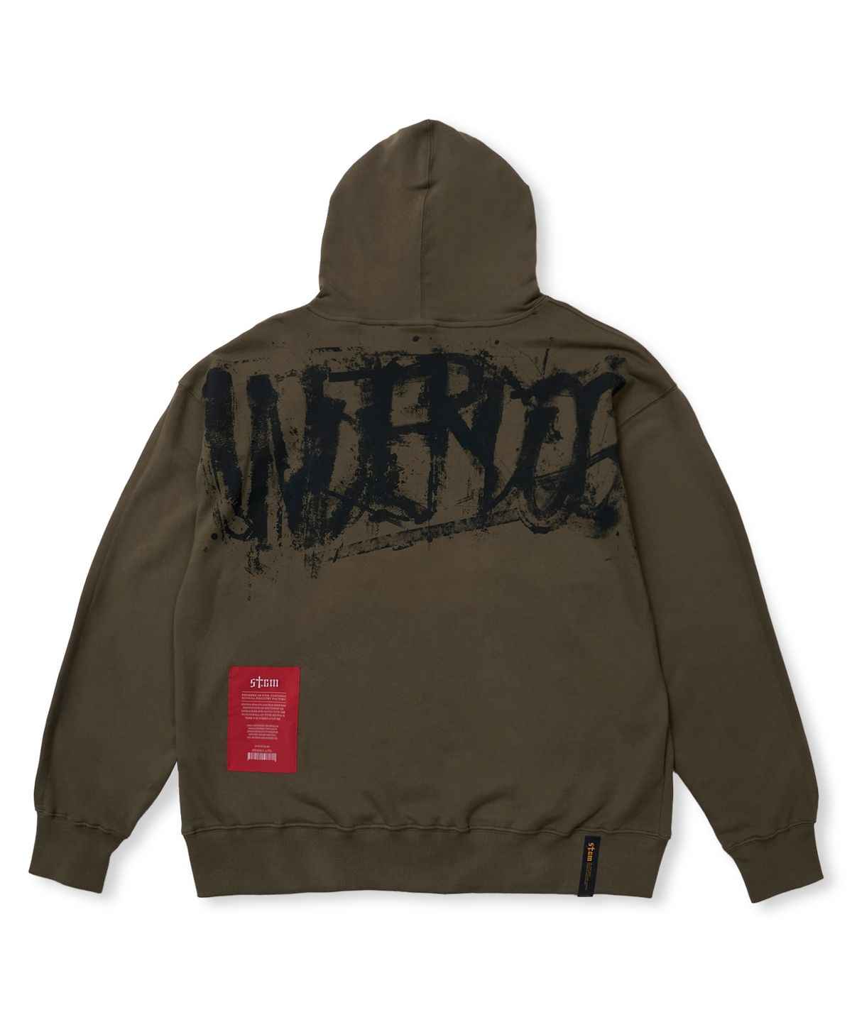 스티그마(STIGMA) UNDERDOG HOODIE KHAKI