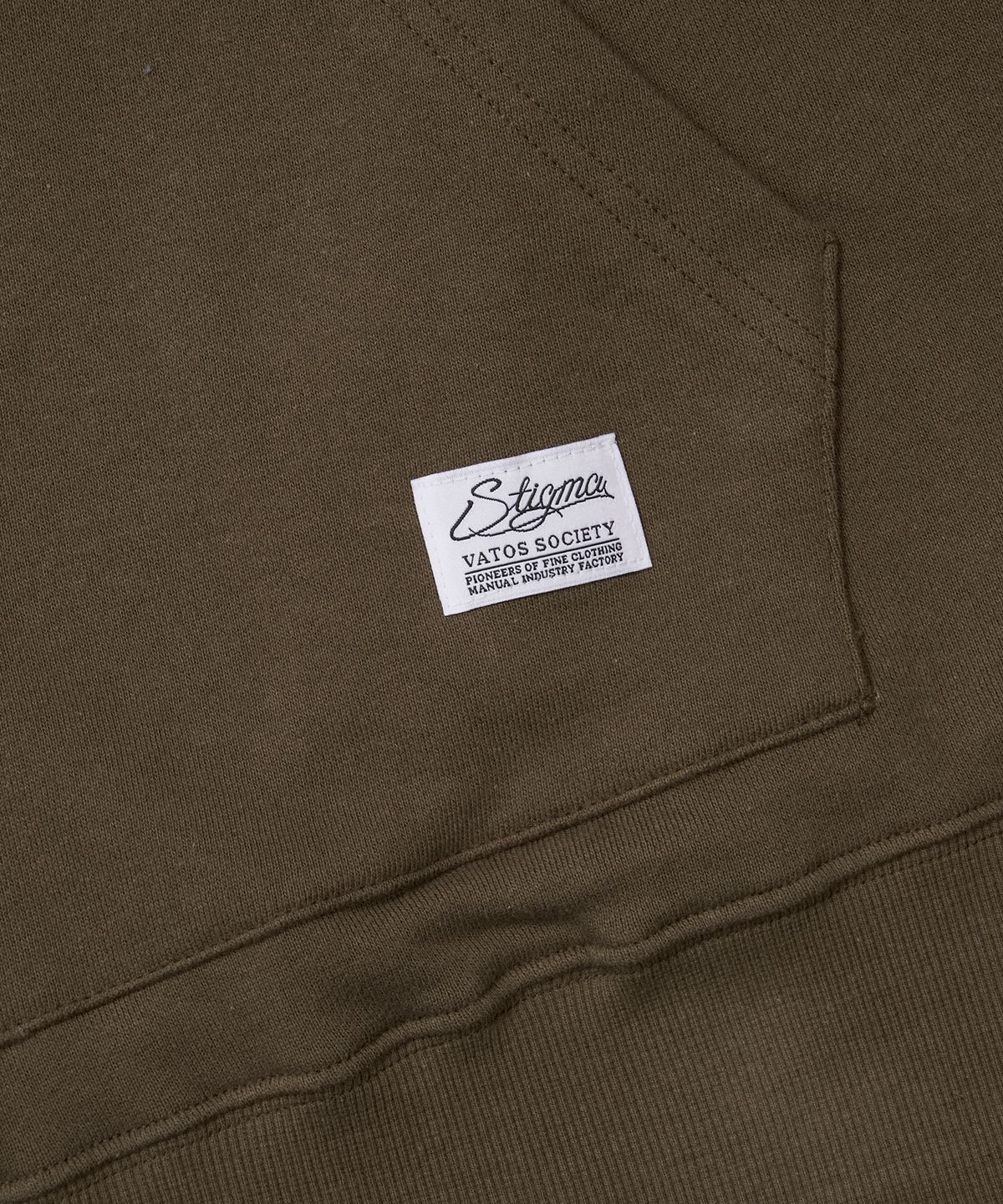 스티그마(STIGMA) UNDERDOG HOODIE KHAKI