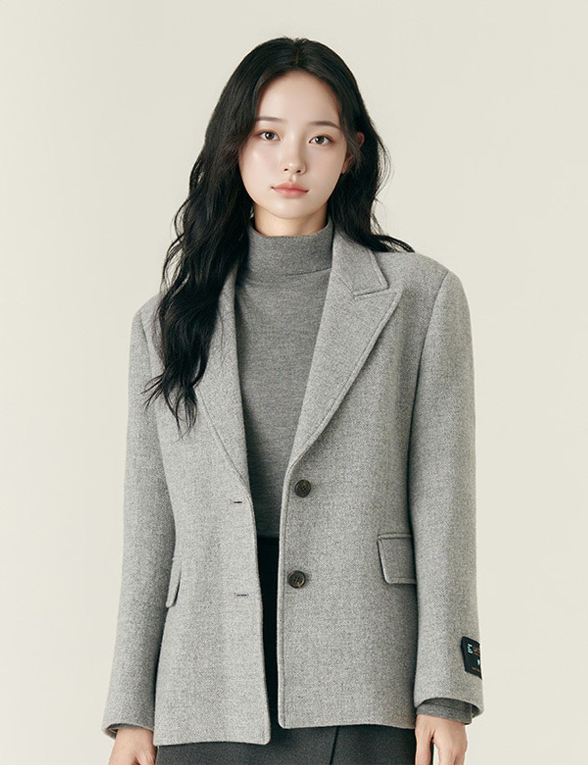 로엠(ROEM) 테일러드 울헤어리자켓_RMJKF4VR11