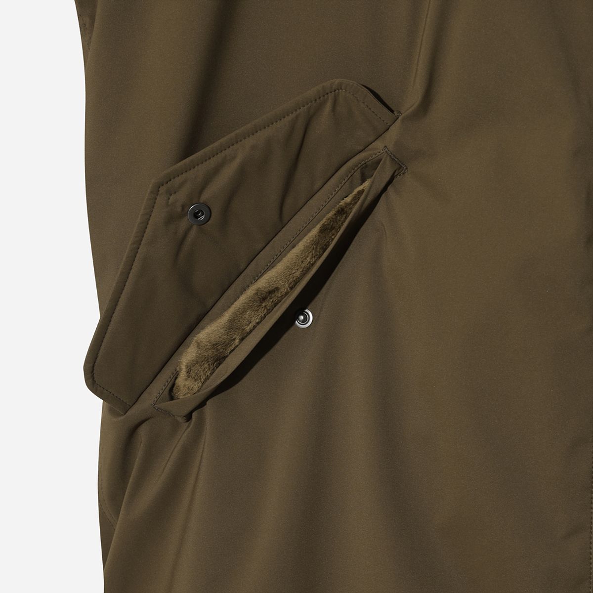 디오디(DOD) 가마보코 쉘터 구스 다운 자켓 (BROWN)