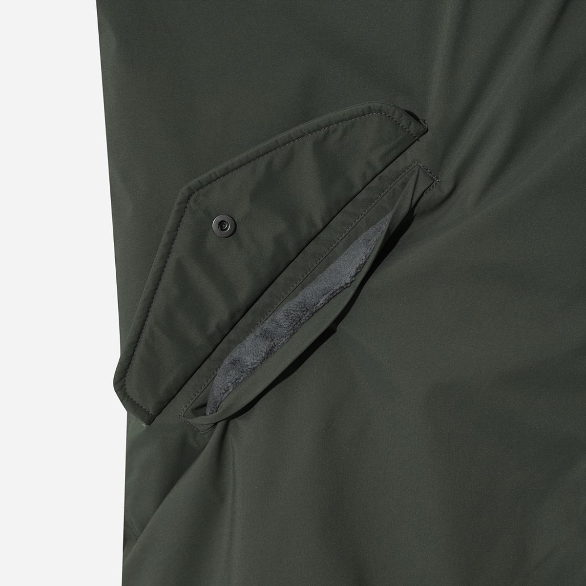 디오디(DOD) 가마보코 쉘터 구스 다운 자켓 (L.CHARCOAL GREY)