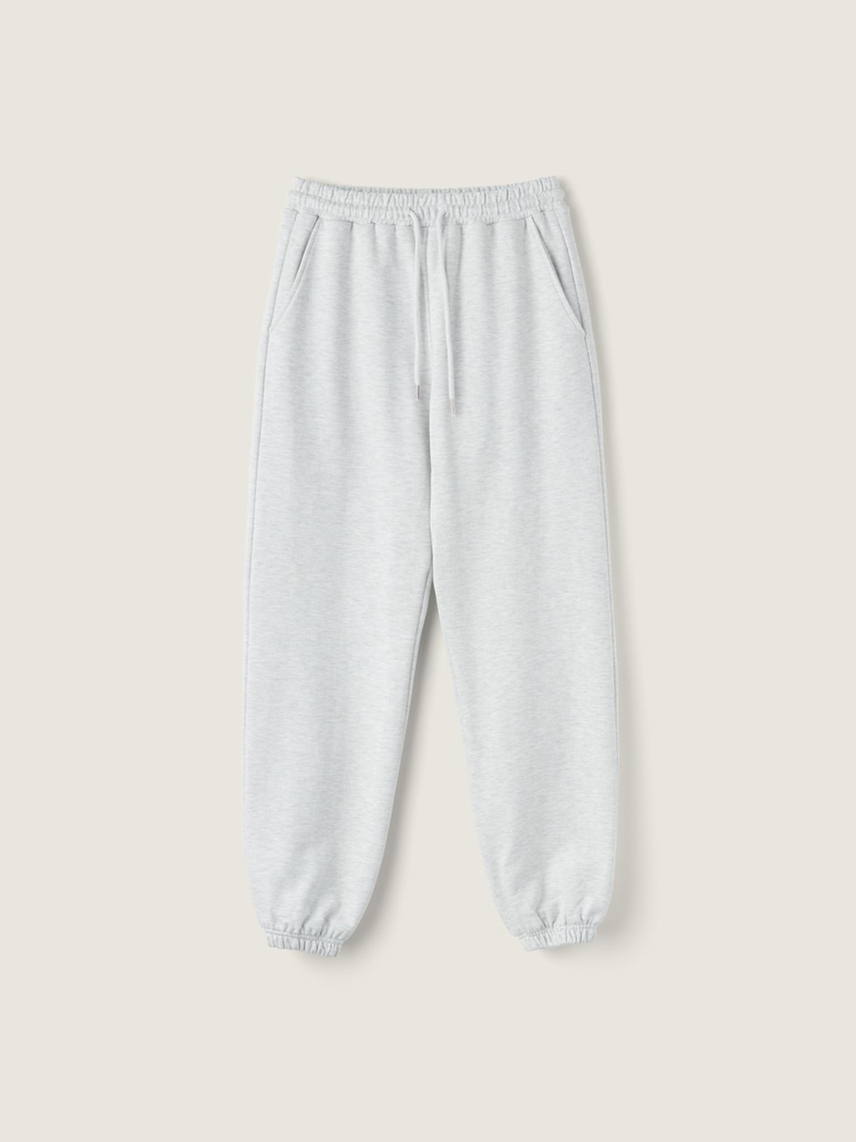 시엔느(SIENNE) Sonia Jogger Pants (White Melange)