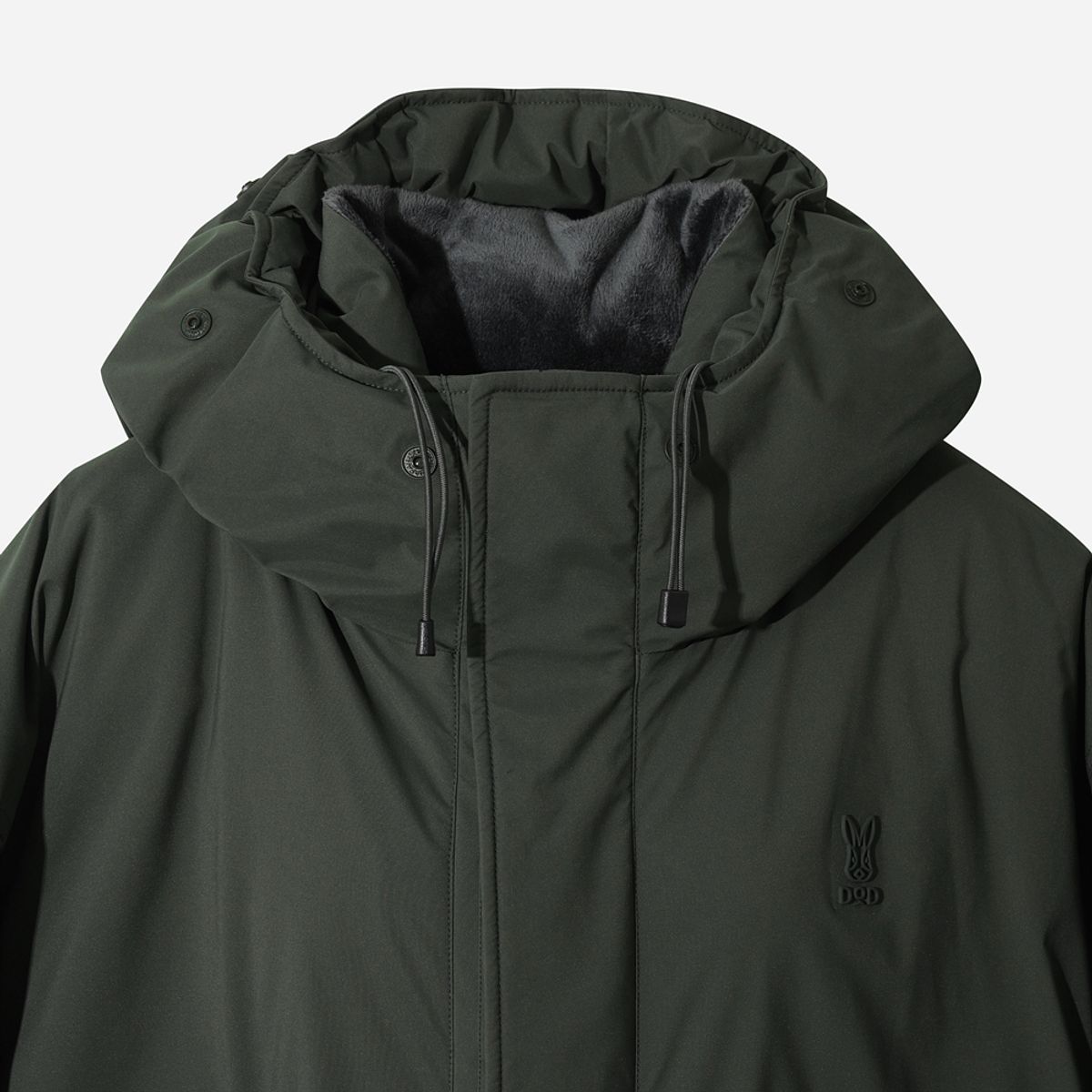 디오디(DOD) 여성) 가마보코 쉘터 구스 다운 자켓(L.CHARCOAL GREY)