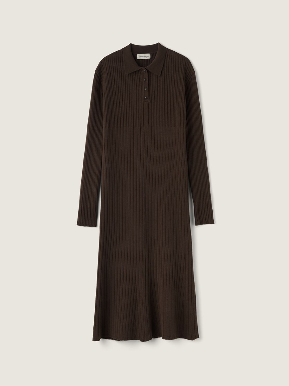 시엔느(SIENNE) Sojeanne Wool Knit Dress (Brown)