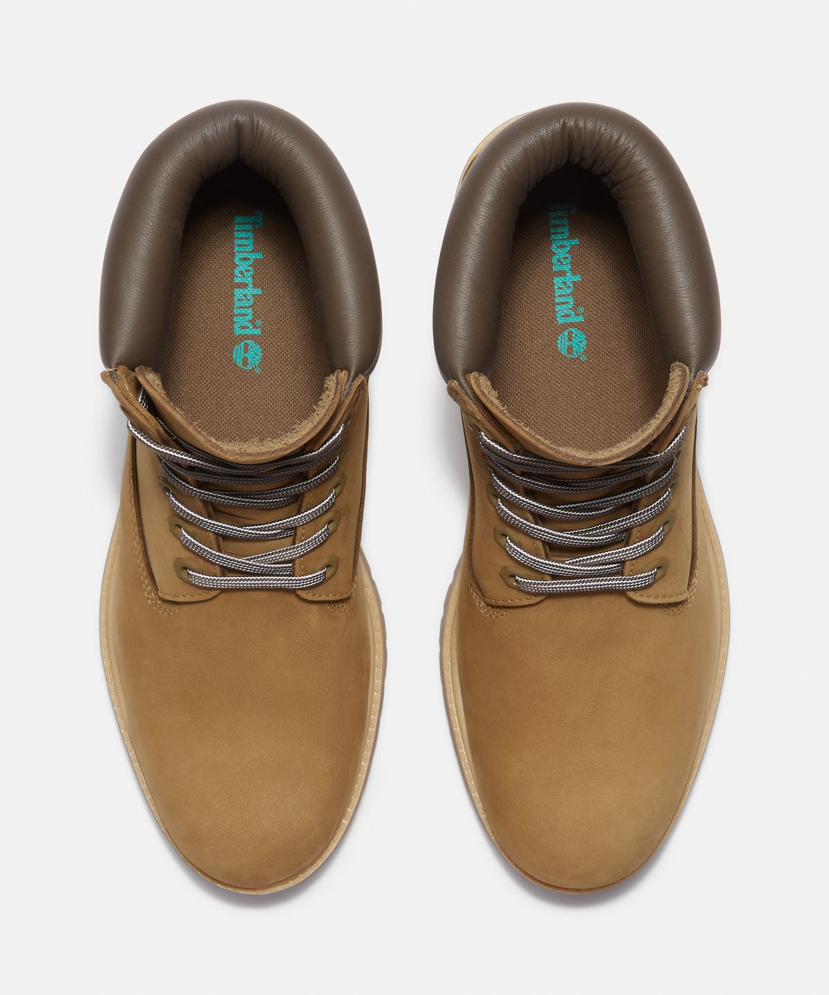 팀버랜드(TIMBERLAND) (남성) 프리미엄 6인치 레이스 워터프루프 부츠 - 올리브:다크 브라운 / A2P6W-A5D