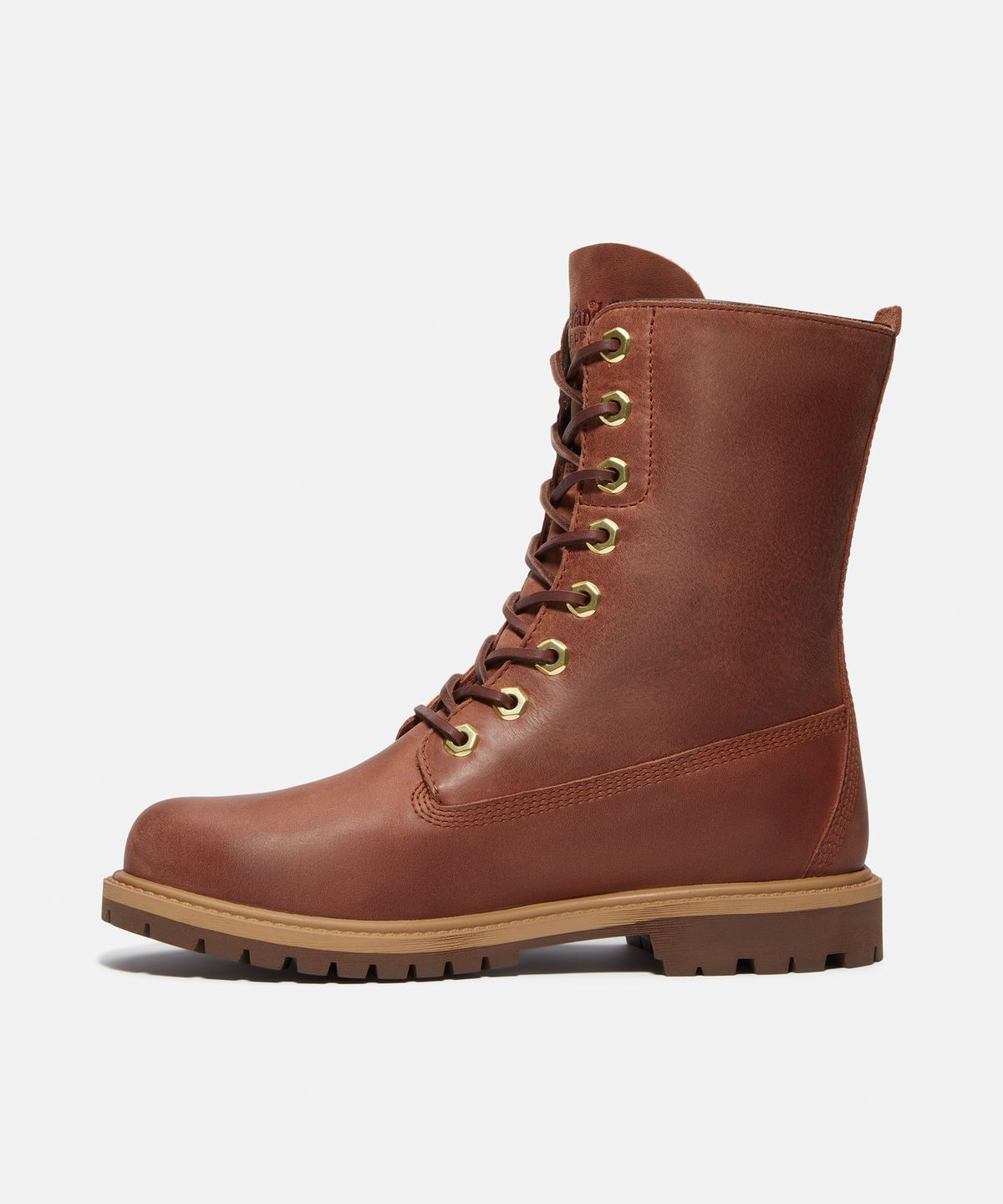팀버랜드(TIMBERLAND) (여성) 프리미엄 8인치 레이스 워터프루프 부츠 - 미디엄 브라운 / A43MX-EM4