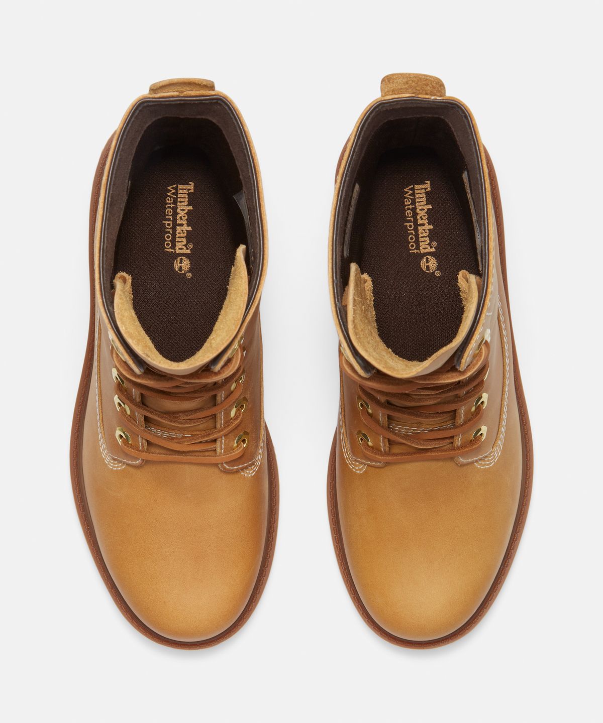 팀버랜드(TIMBERLAND) (여성) 프리미엄 8인치 레이스 워터프루프 부츠 - 위트 / A43MX-EN1