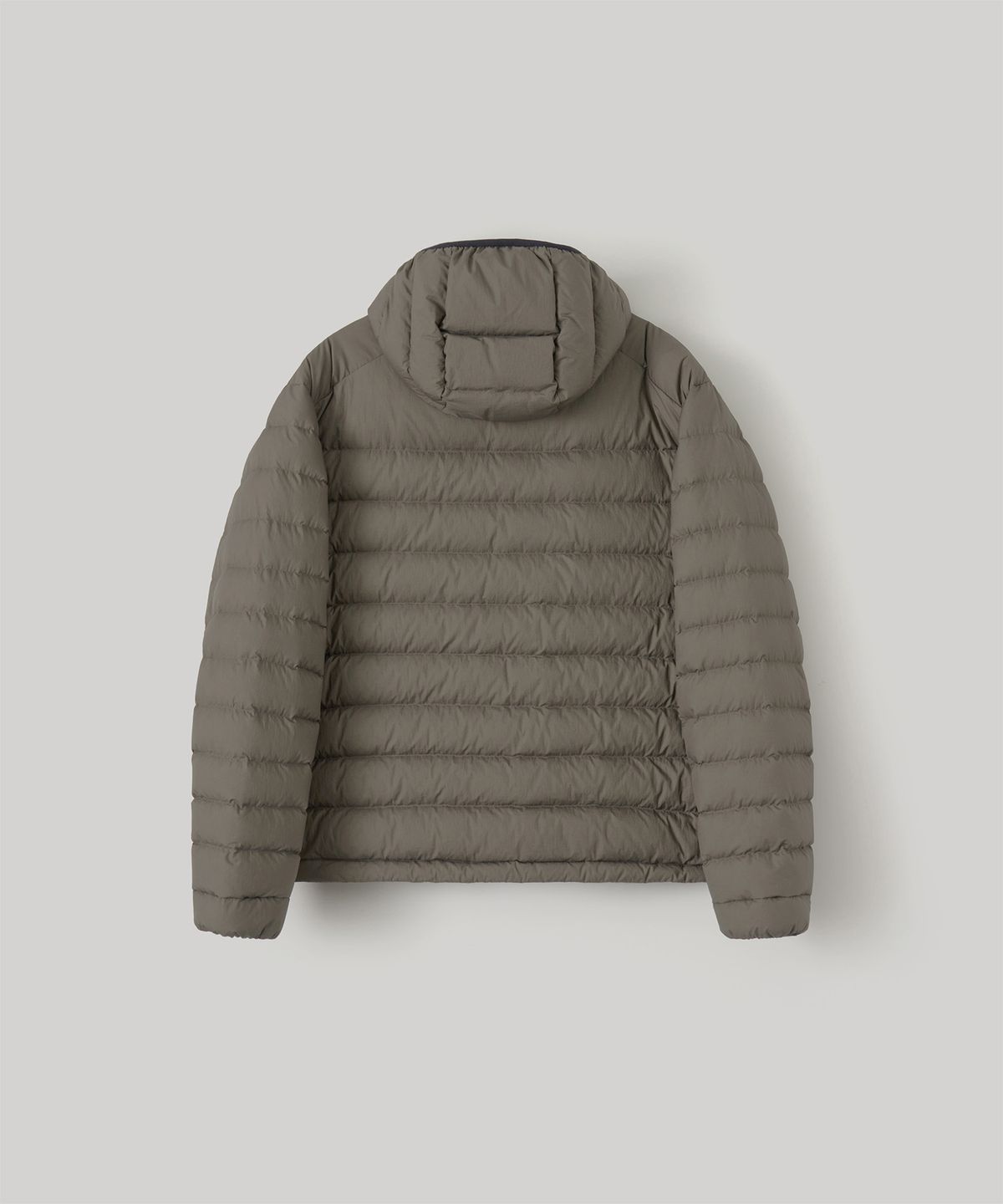 어나더 오피스(ANOTHER OFFICE) Cloudy Paneled Down Jacket (Basalt)