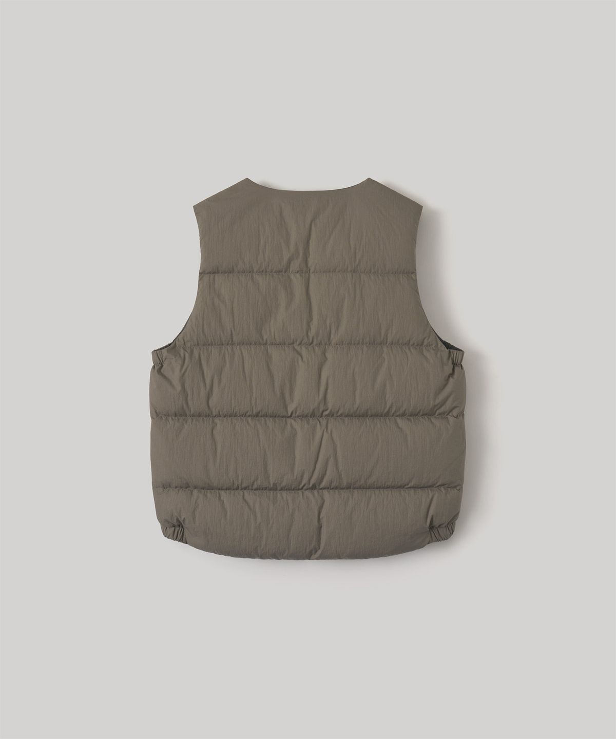 어나더 오피스(ANOTHER OFFICE) Layer Down Vest (Basalt)