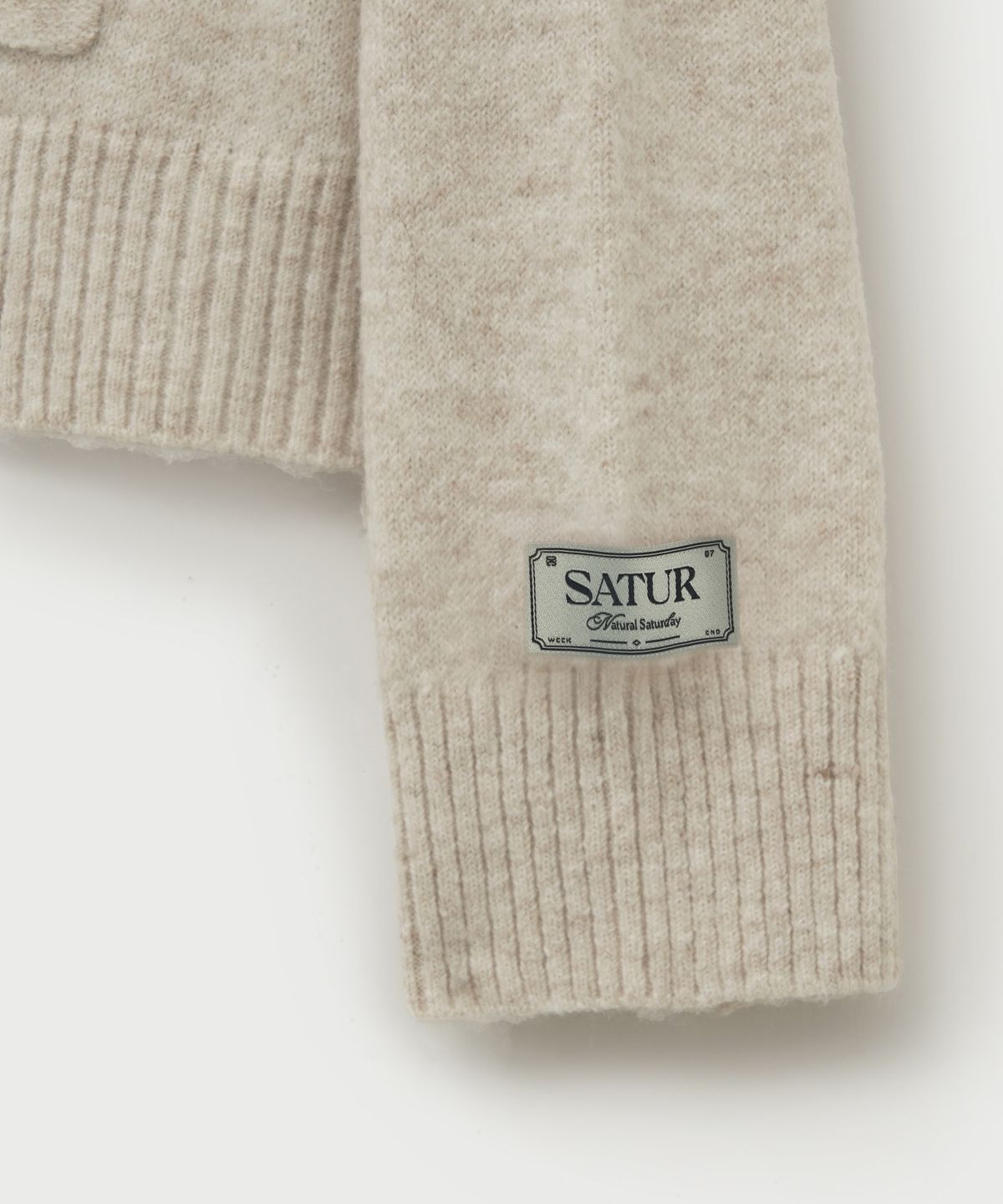 세터 키즈(SATUR KIDS) (K) 홀리데이 엔젤 니트 가디건 크림