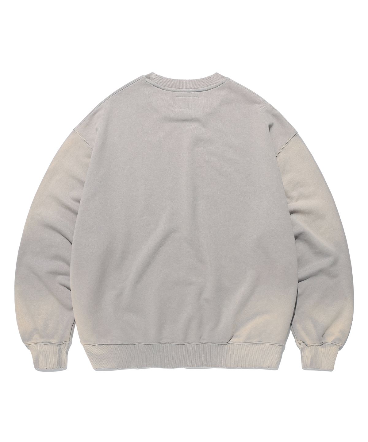 에이카화이트(AECA) EASY & FREE FLAG SWEAT SHIRTS-GREY