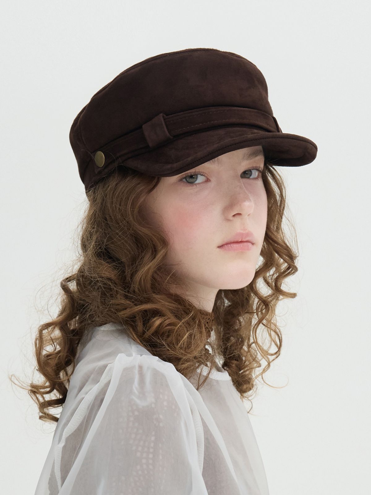 브라운햇(BROWNHAT) 하퍼 램스킨 캐스켓