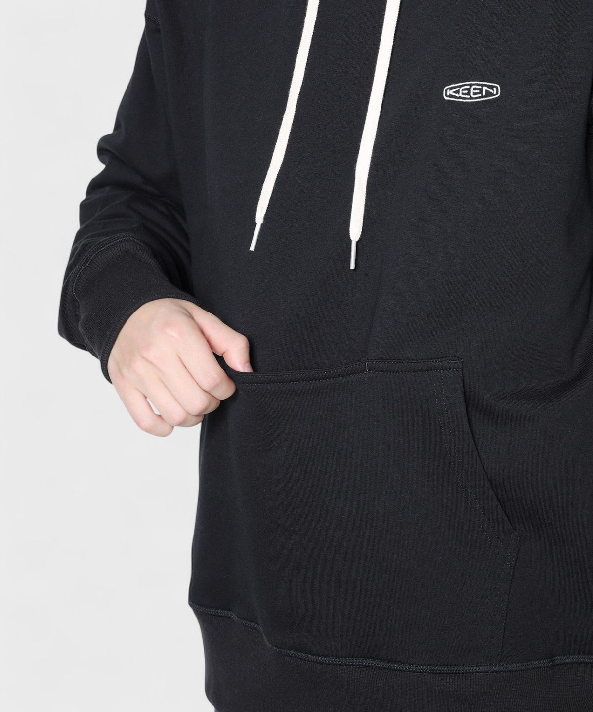 킨(KEEN) 하베스트 테크 포켓 후디 BLACK