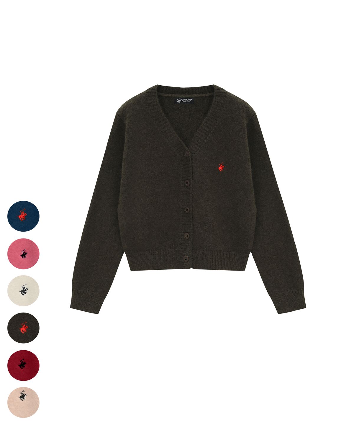 비버리힐스 폴로클럽(BHPOLOCLUB) 여성 소프트 웜 클래식 가디건 9Color TK253