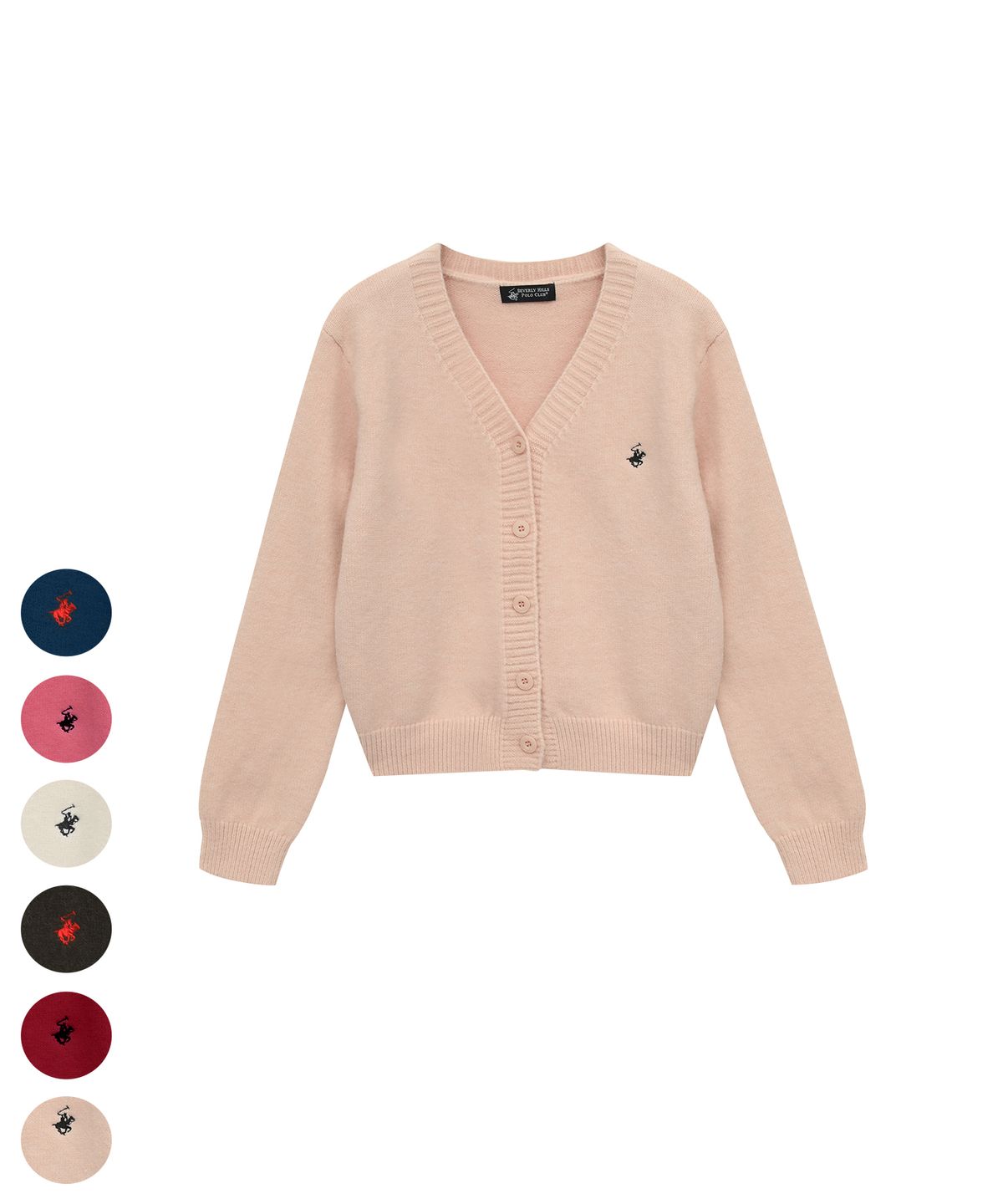 비버리힐스 폴로클럽(BHPOLOCLUB) 여성 소프트 웜 클래식 가디건 9Color TK253
