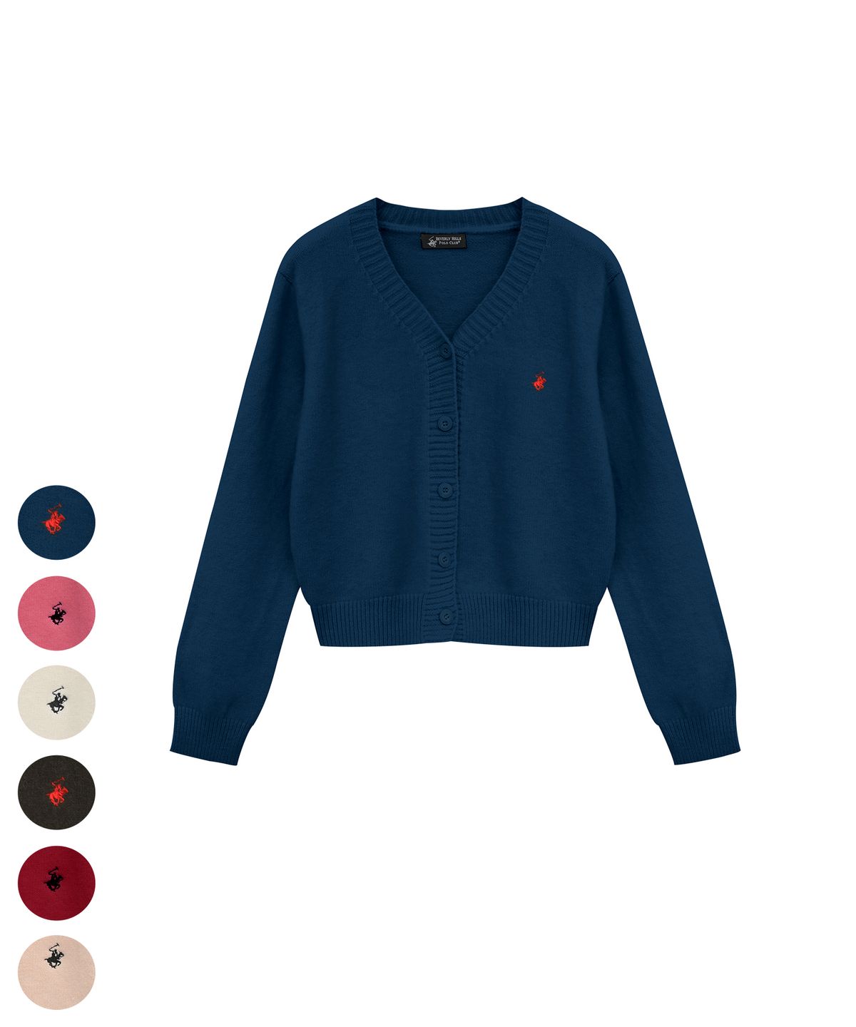 비버리힐스 폴로클럽(BHPOLOCLUB) 여성 소프트 웜 클래식 가디건 9Color TK253